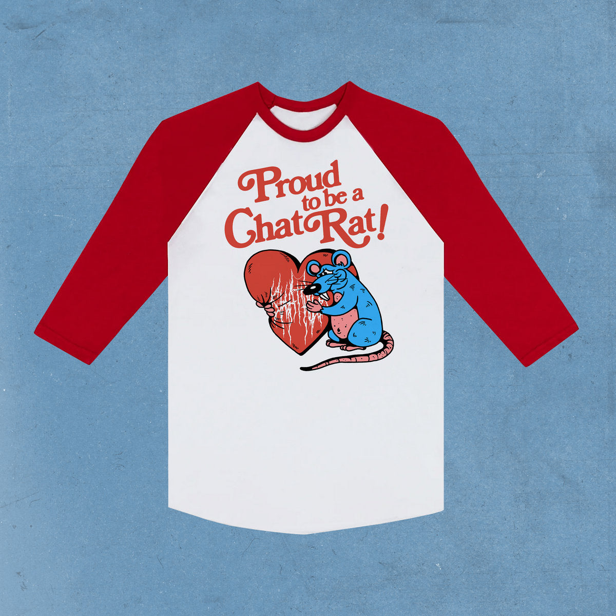 Chat Pile 'Chat Rat' Baseball T-shirt