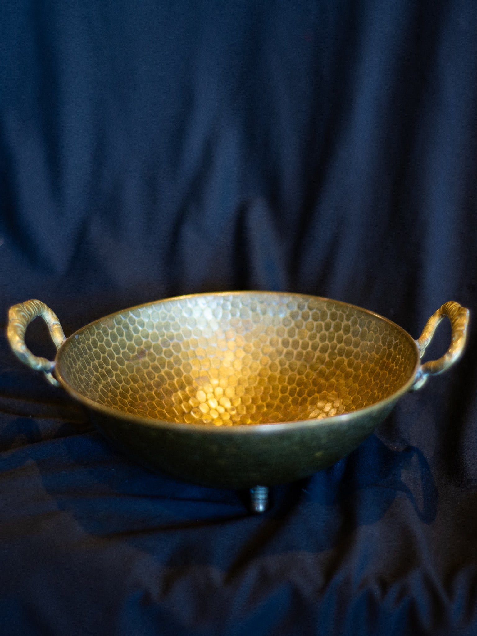 Hammered Brass Bowl