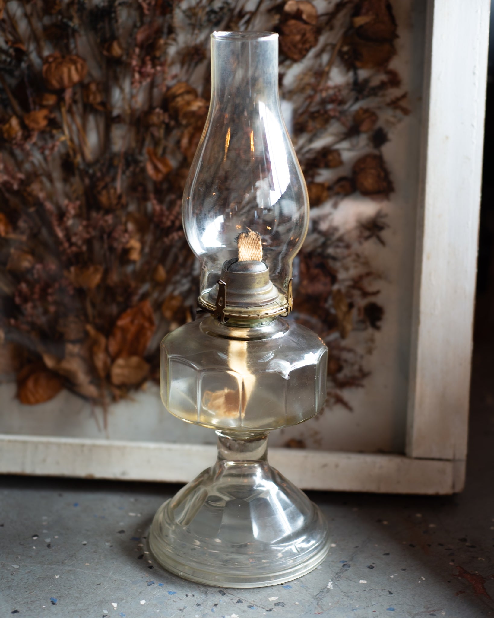Antique Oil Lamp