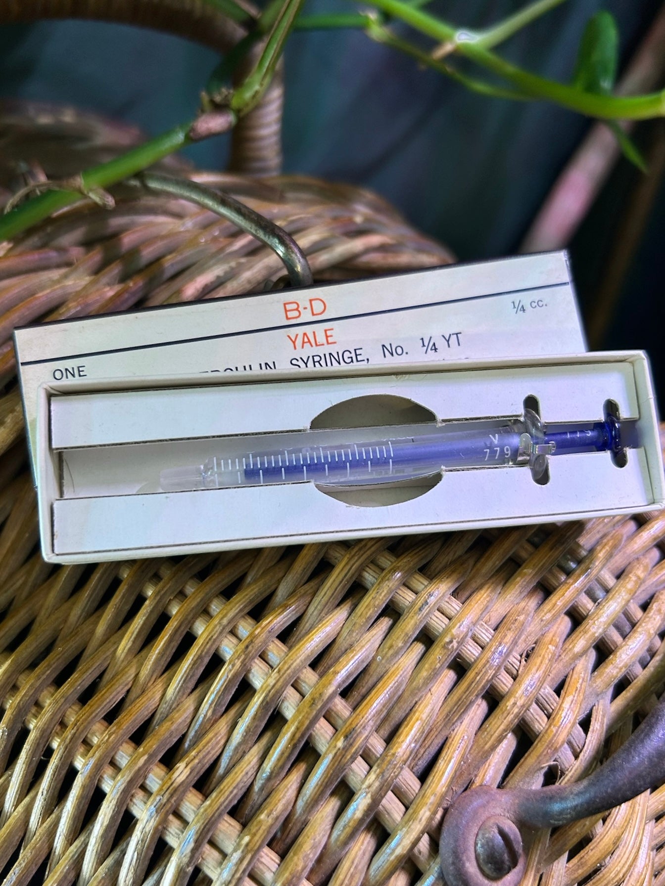 1/4cc Glass Syringe in Box