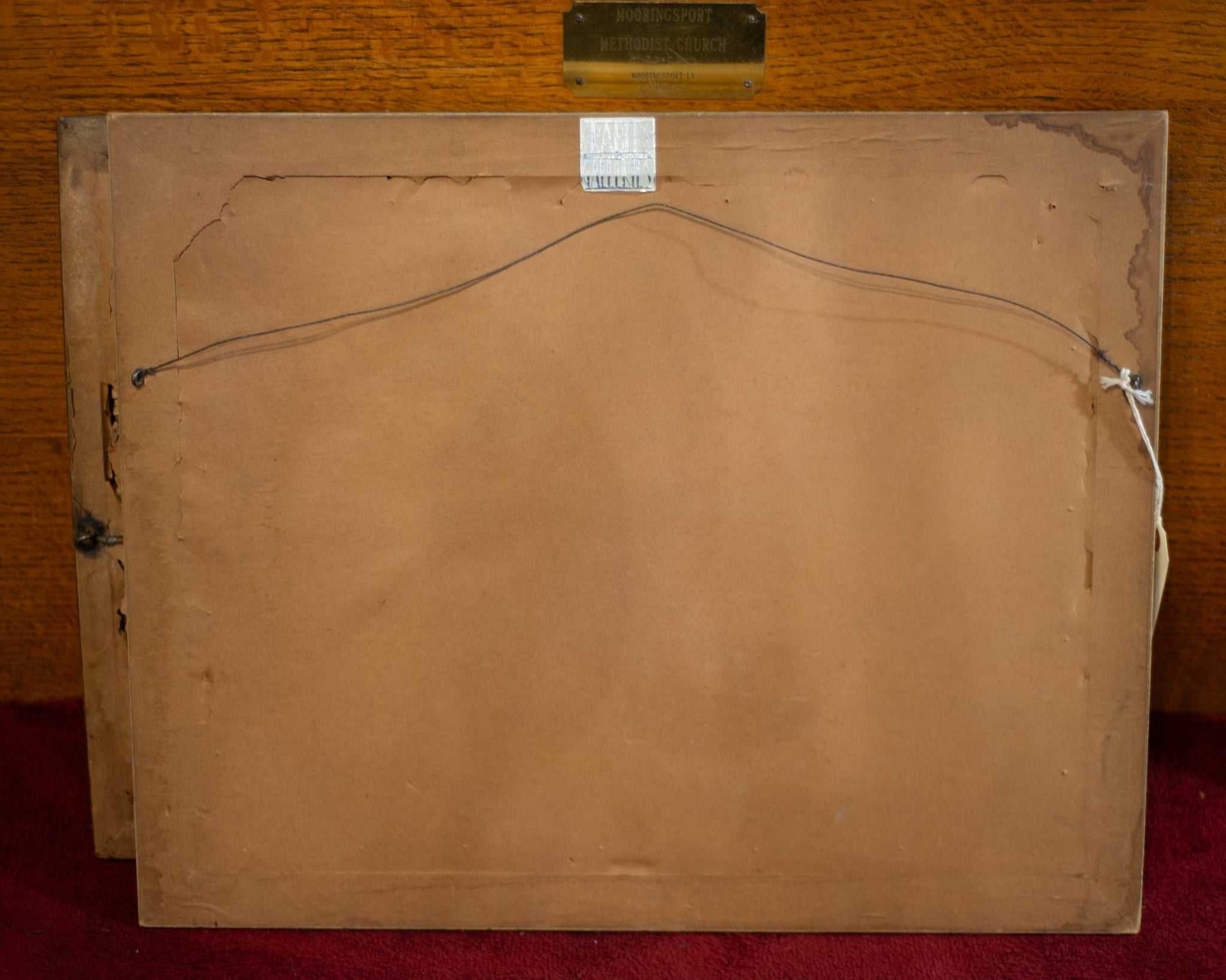 Victorian Mourning Infant with Real Hair and Bedding