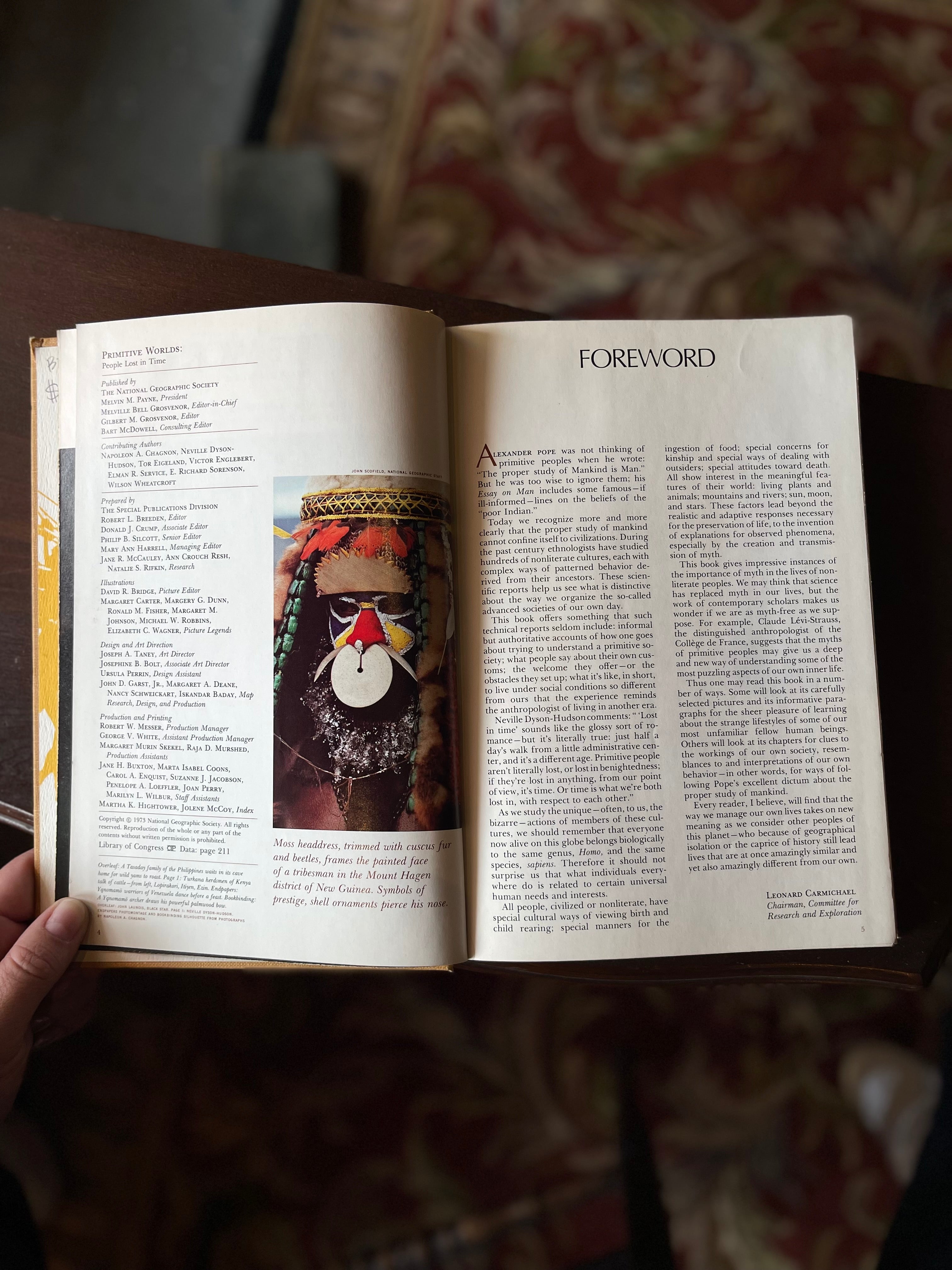 Primitive Worlds, National Geographic Society Book, 1973
