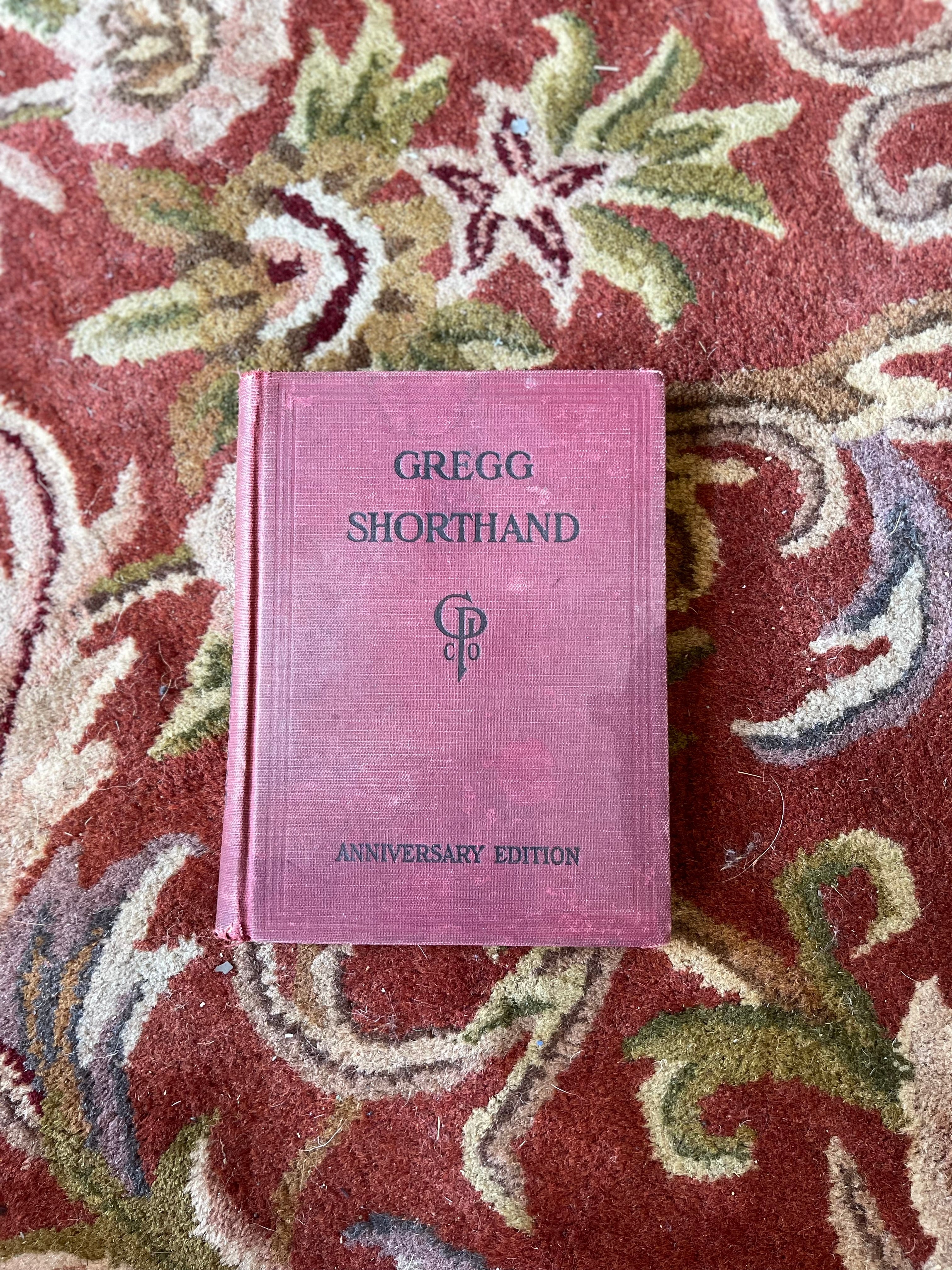 Gregg Shorthand Book, 1929