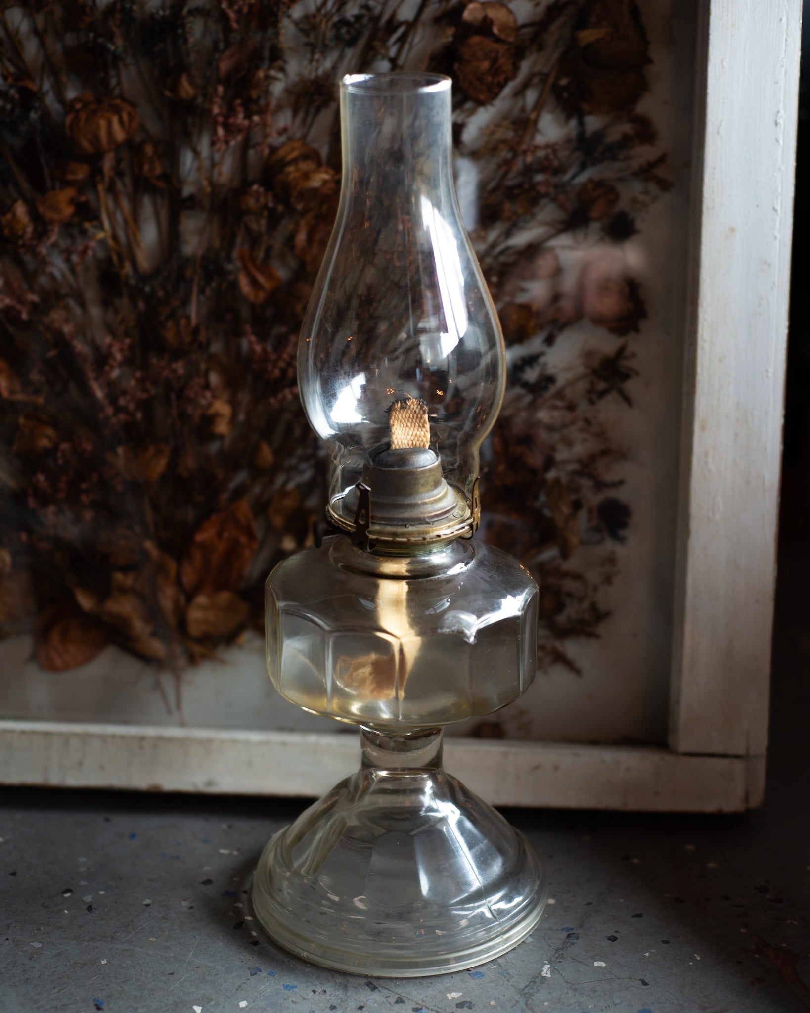 Antique Oil Lamp