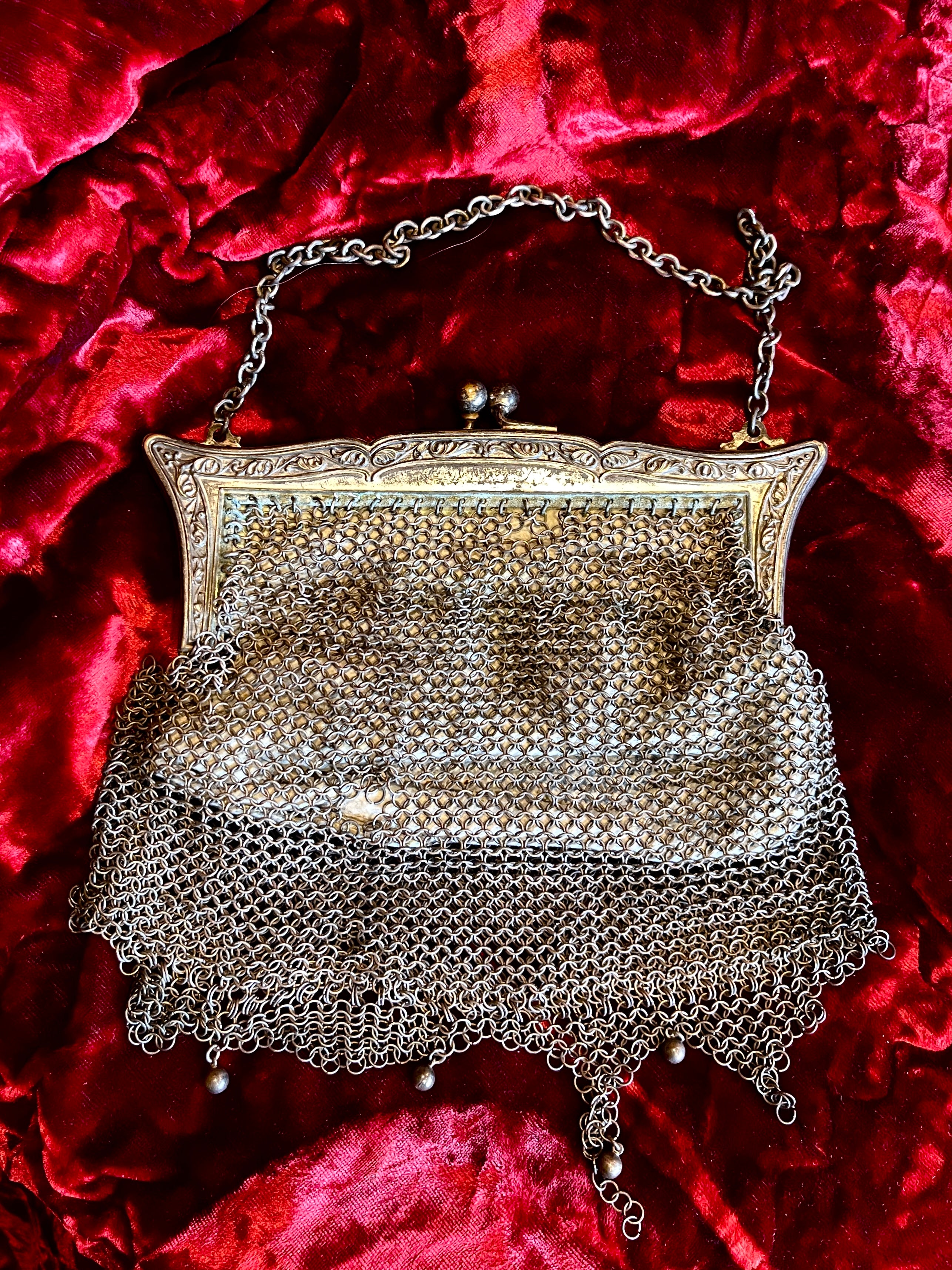 Antique Chainmail Purse
