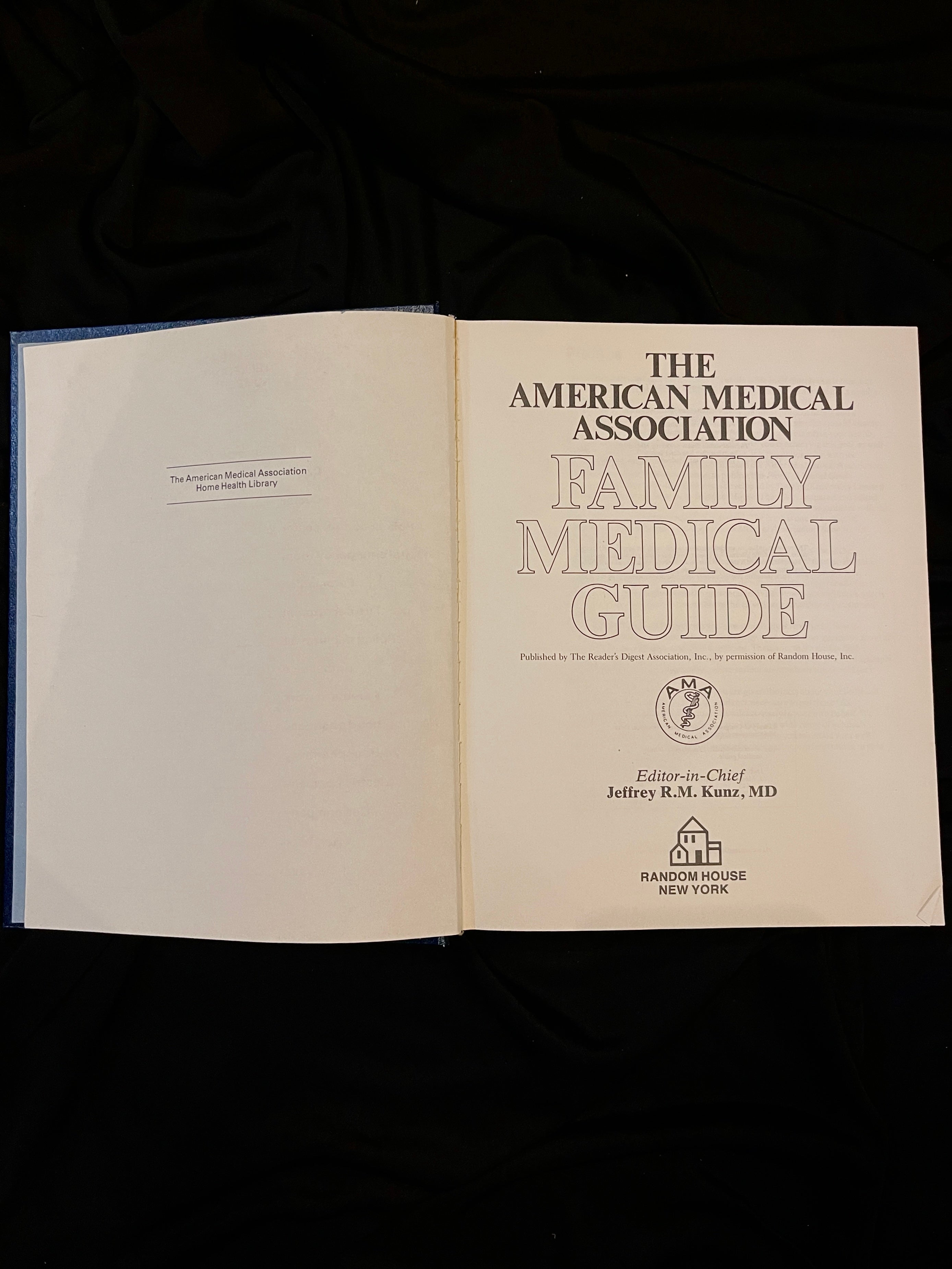 American Medical Association Family Medical Guide, 1982