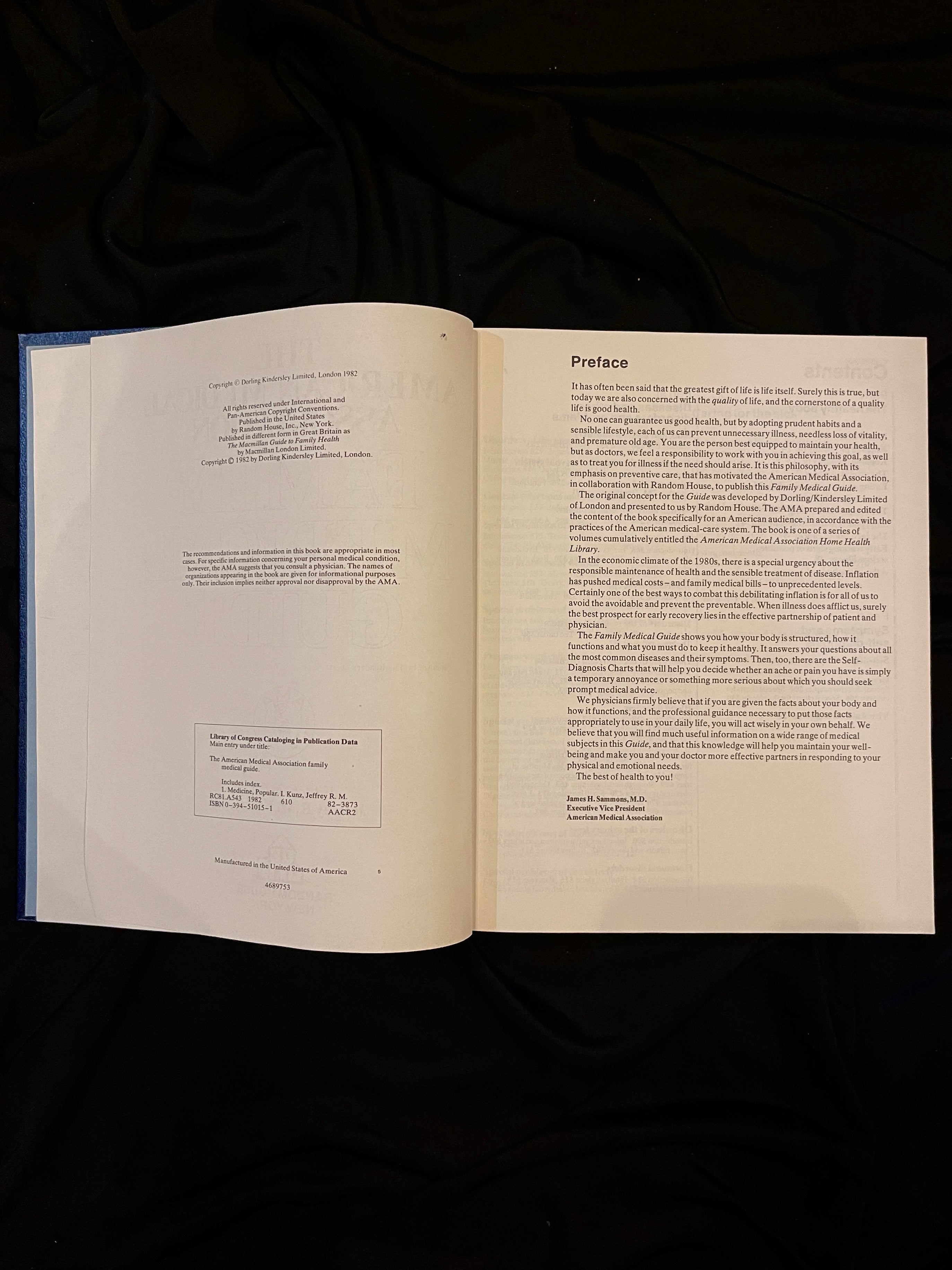 American Medical Association Family Medical Guide, 1982