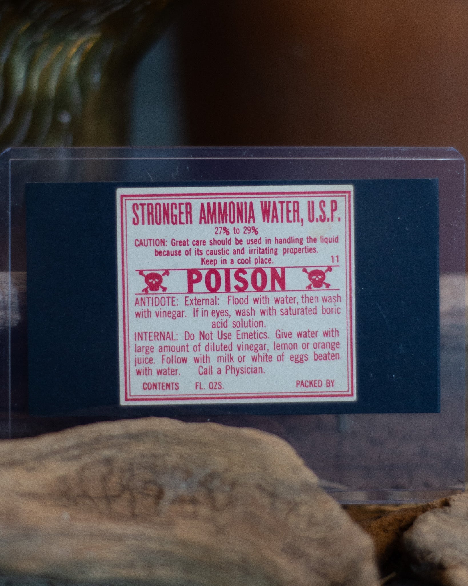 Antique Poison Labels