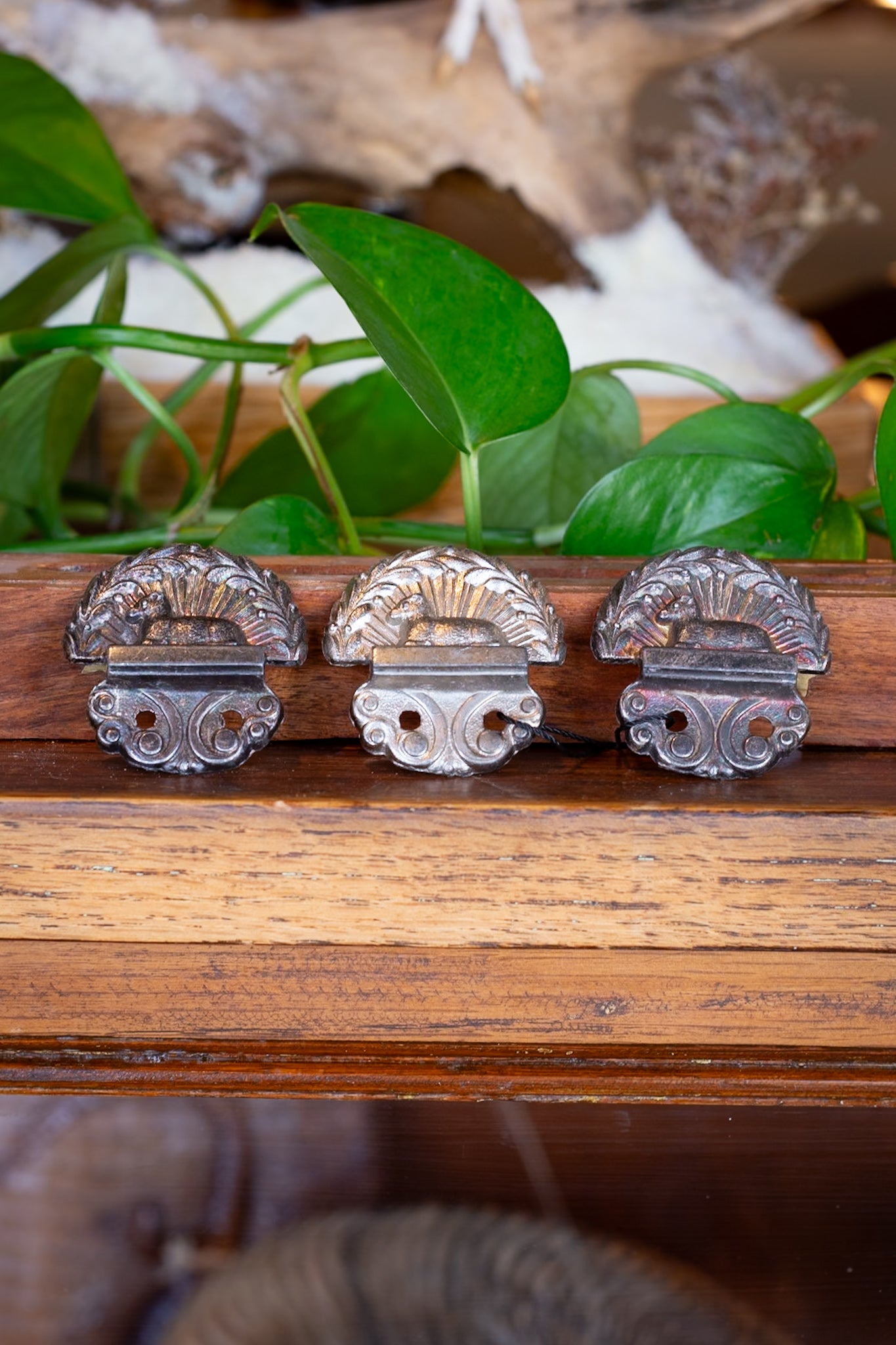 Children’s Lamb Casket Handle, As Is