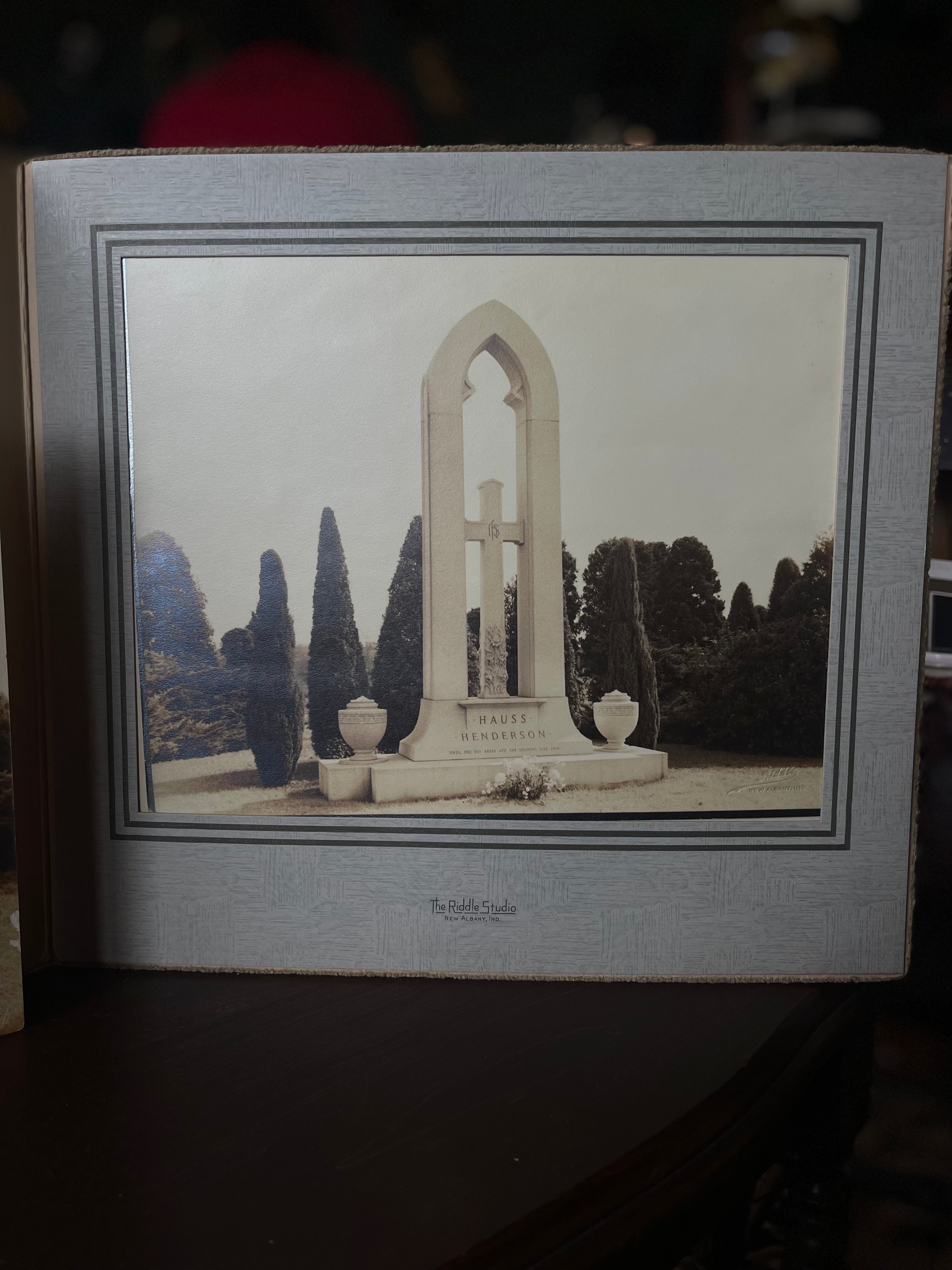 Memorial Photo, Cemetery