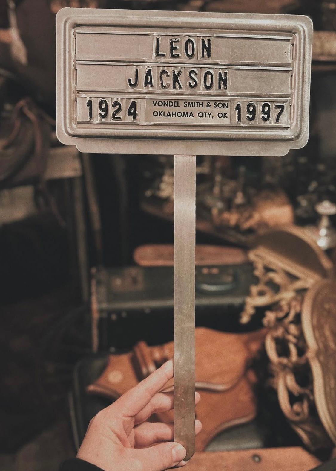 Authentic Grave Marker