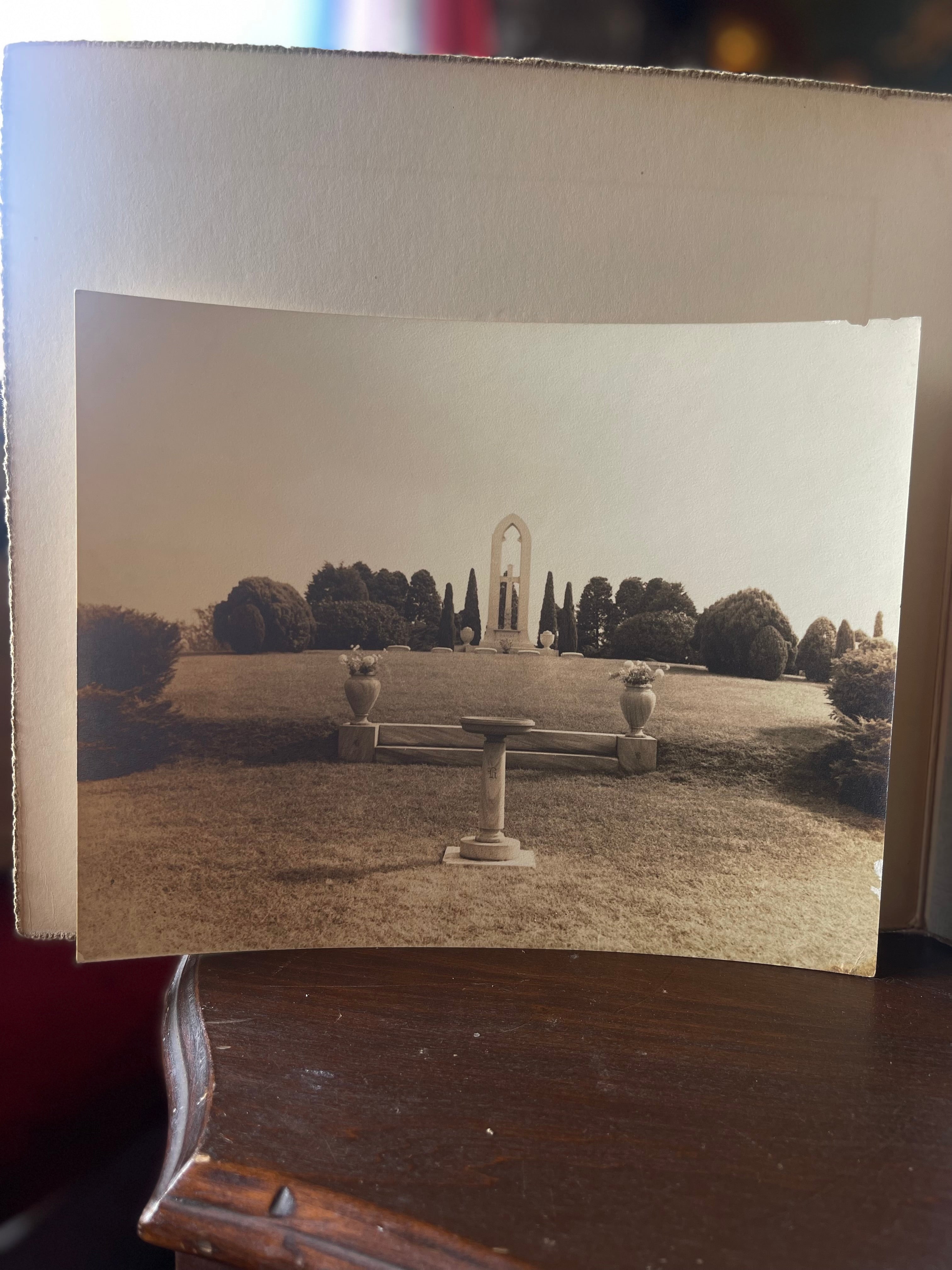 Memorial Photo, Cemetery