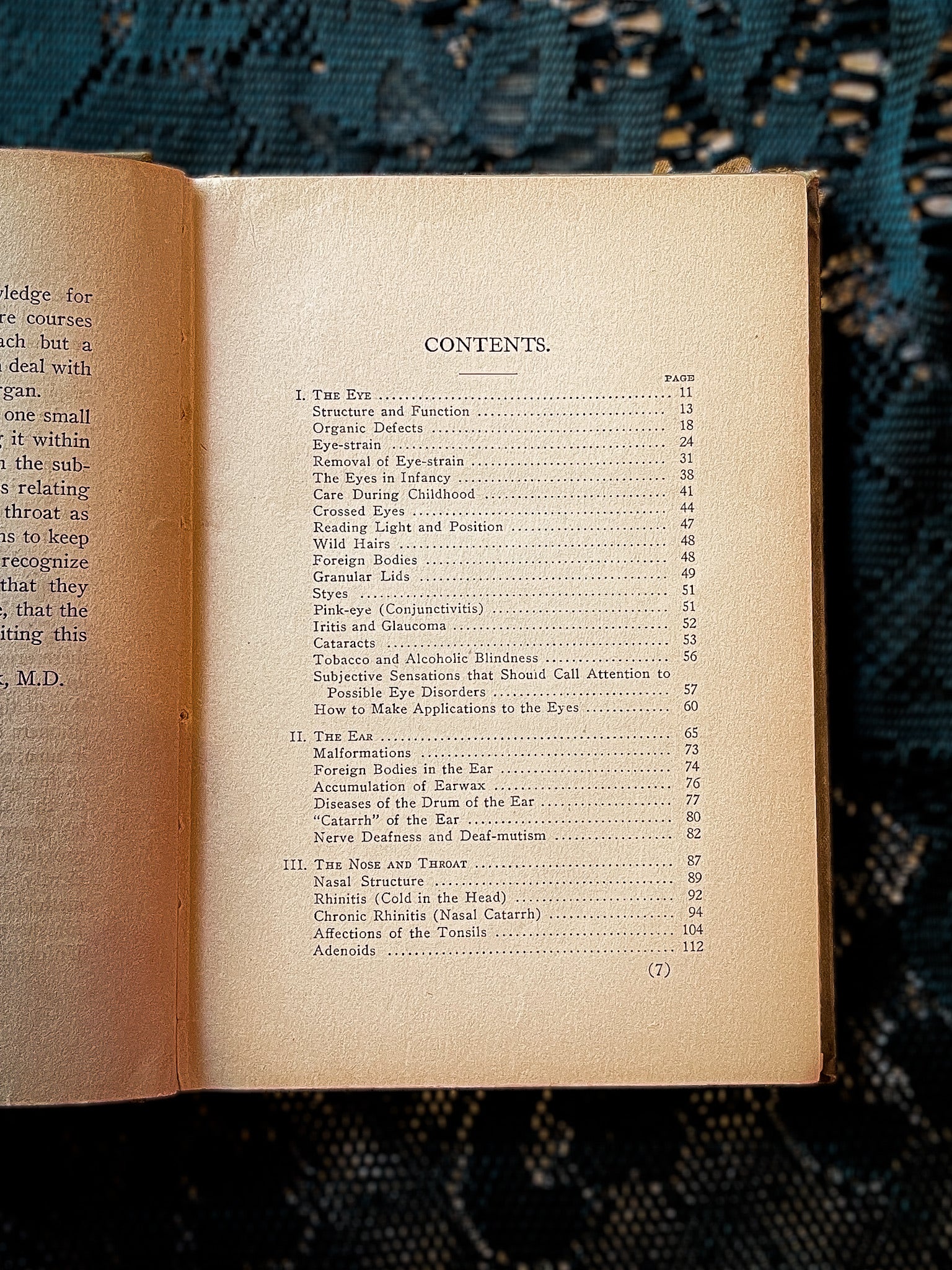 Safeguarding the Special Senses, 1912