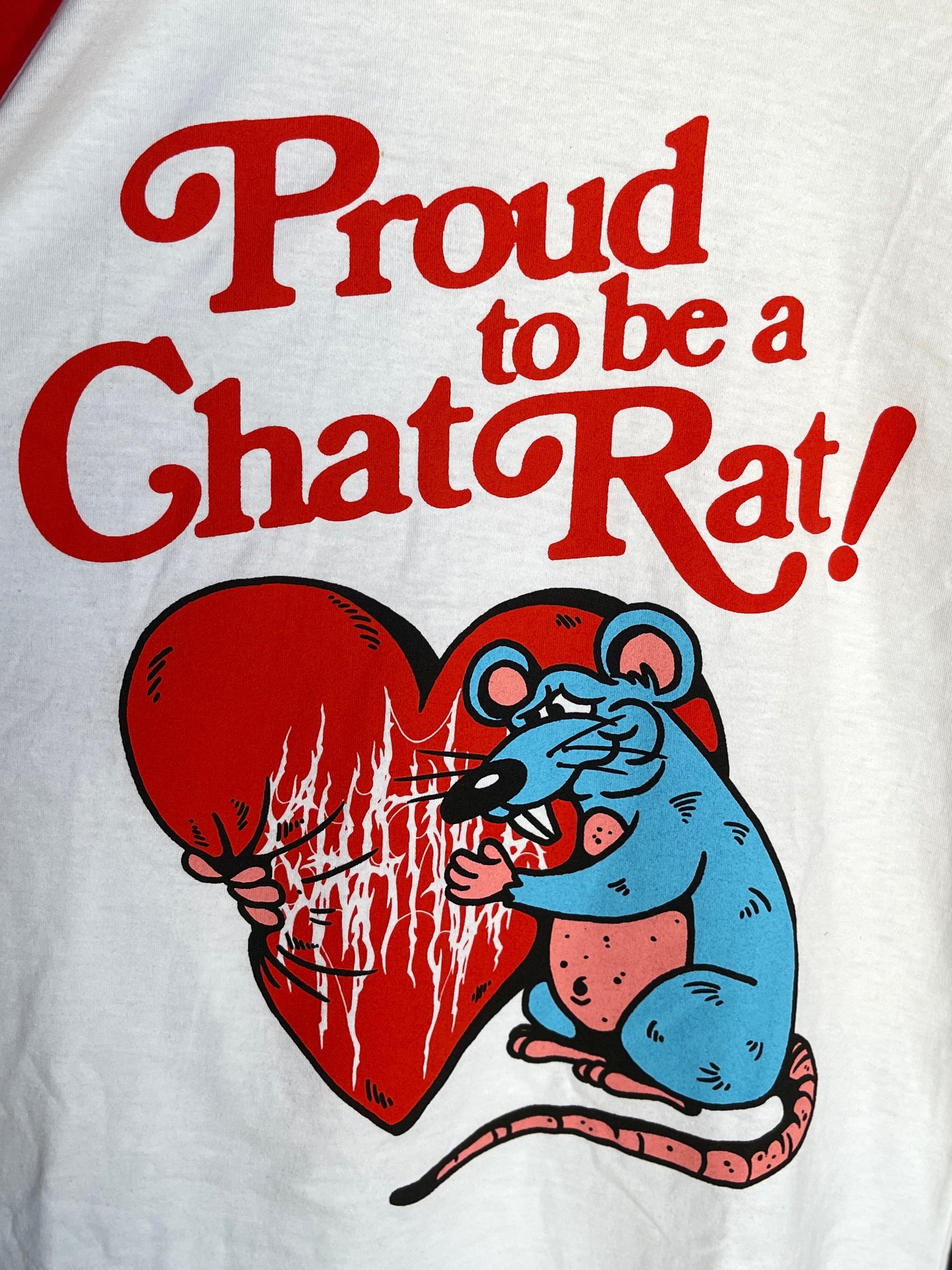 Chat Pile 'Chat Rat' Baseball T-shirt