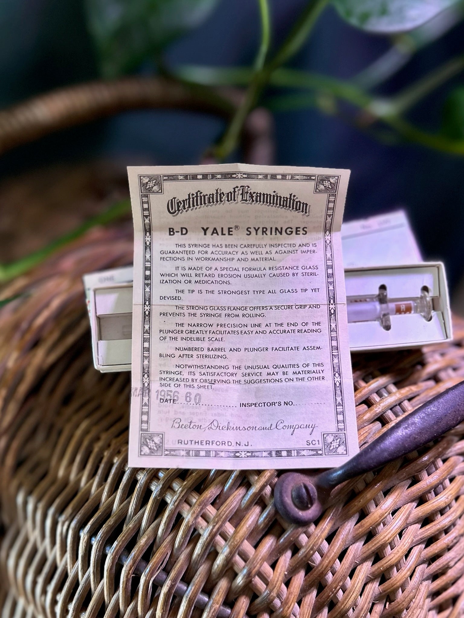 1cc Glass Syringe in Box