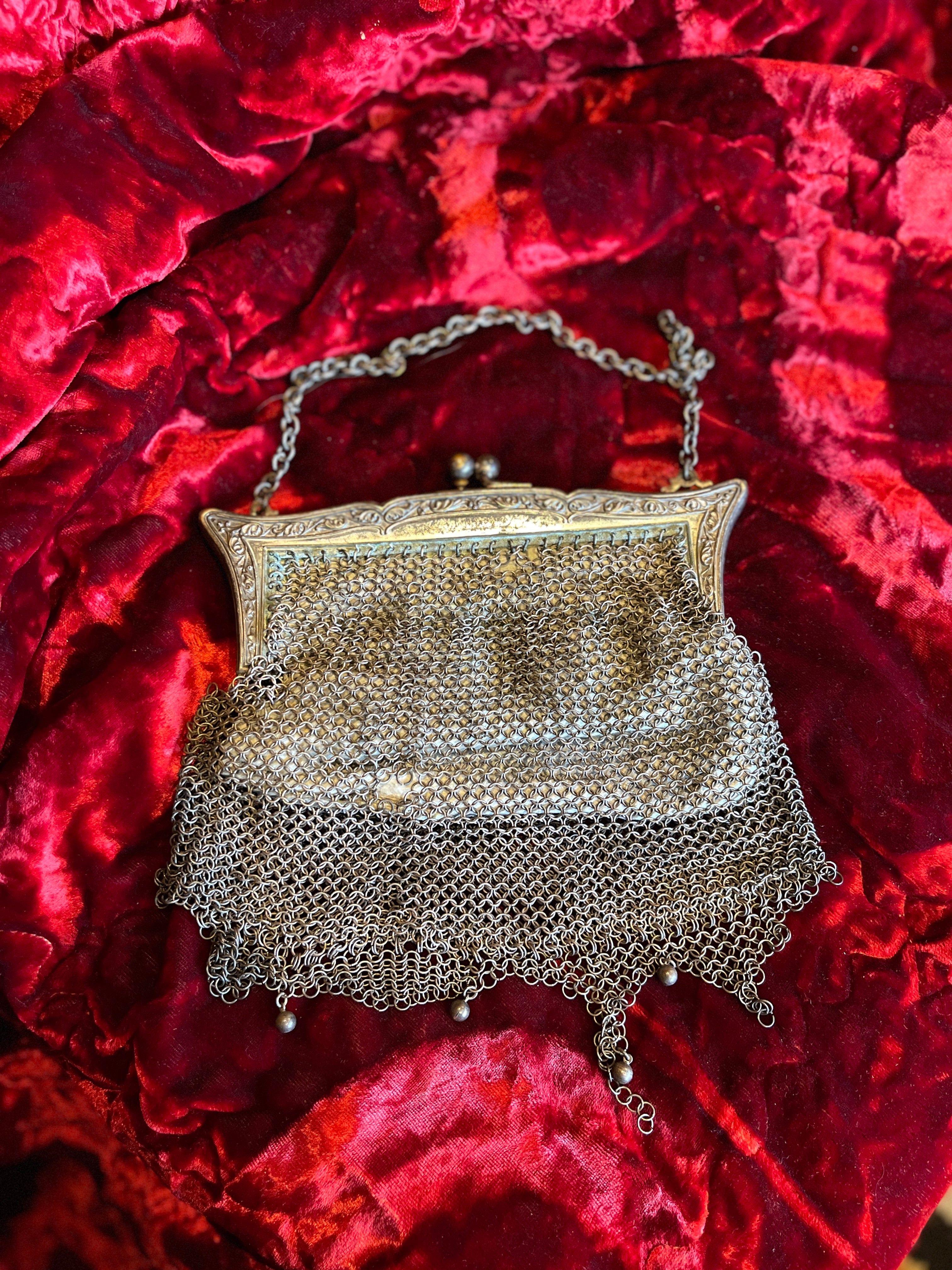 Antique Chainmail Purse