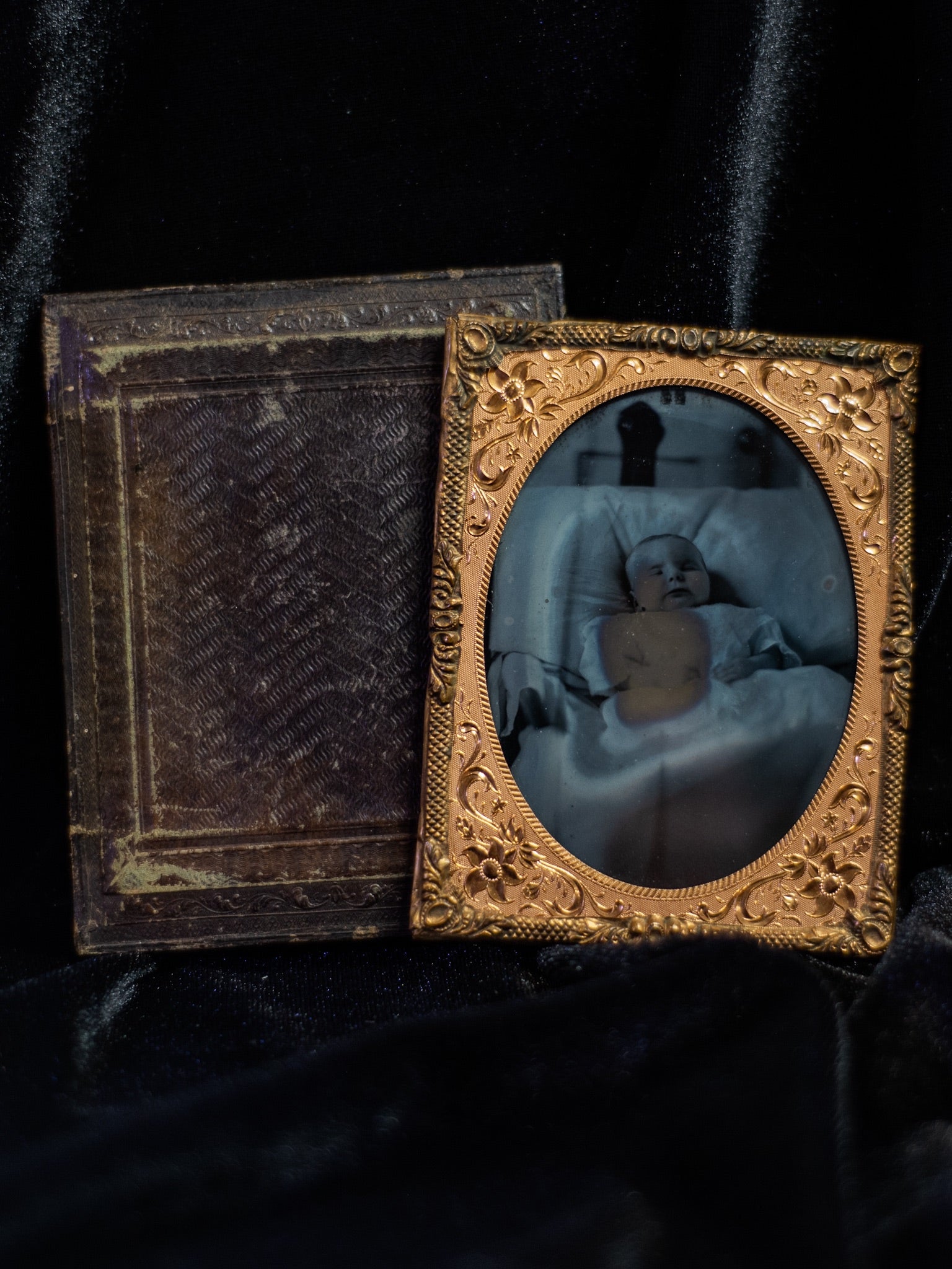 Ambrotype of Post Mortem Infant, Amelia