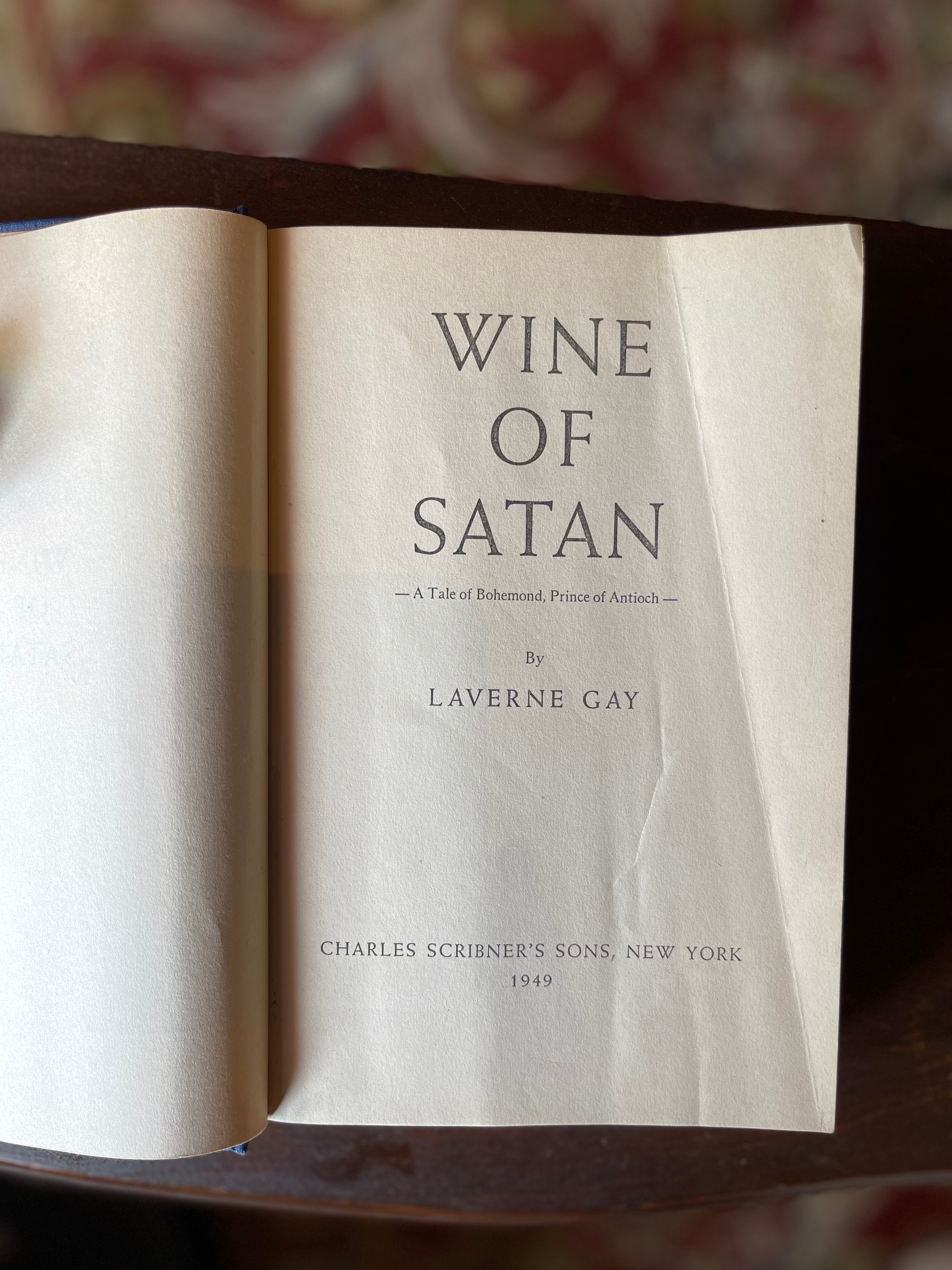 Wine of Satan Book, 1949