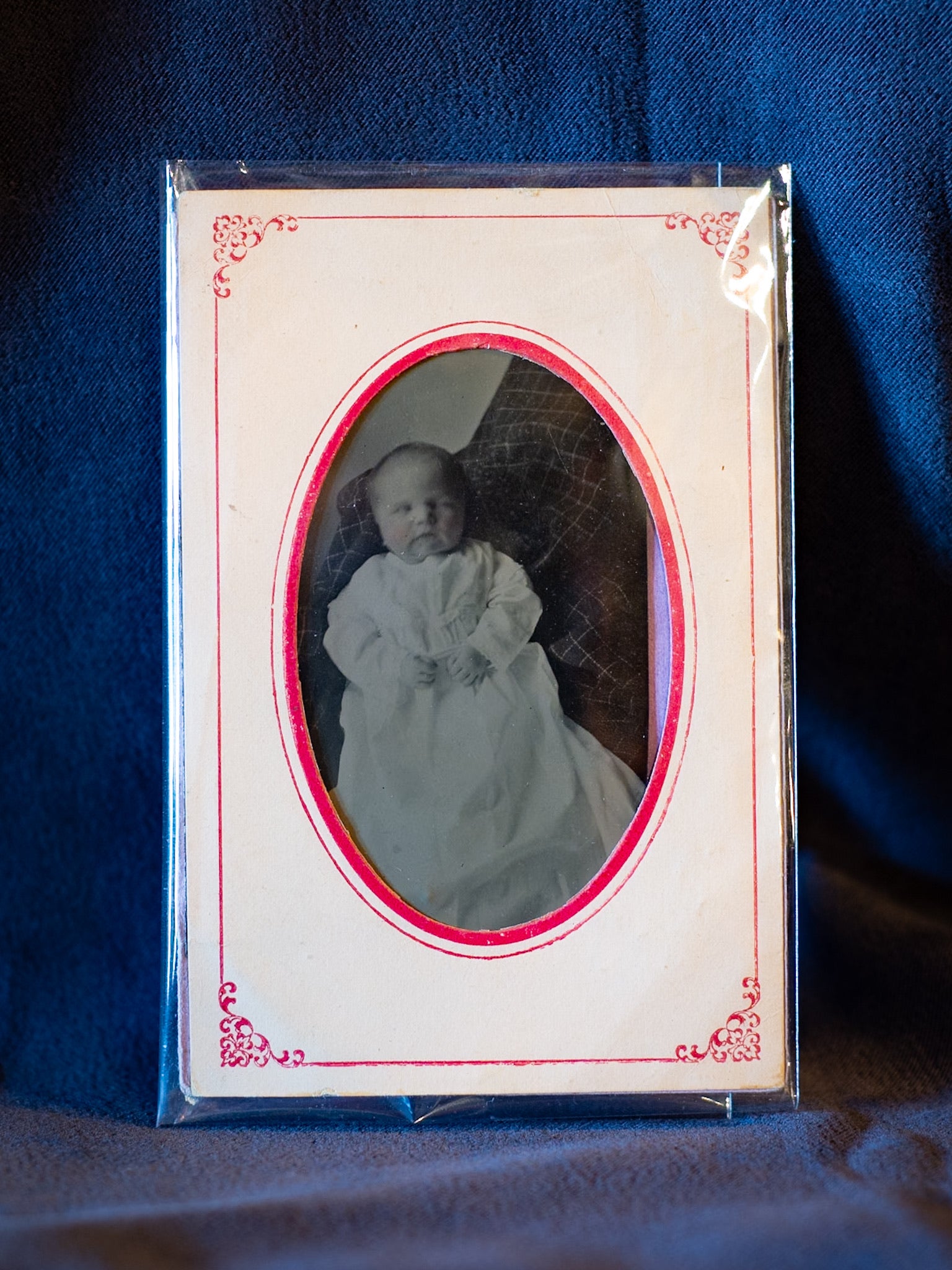 Post Mortem Tintype, Infant