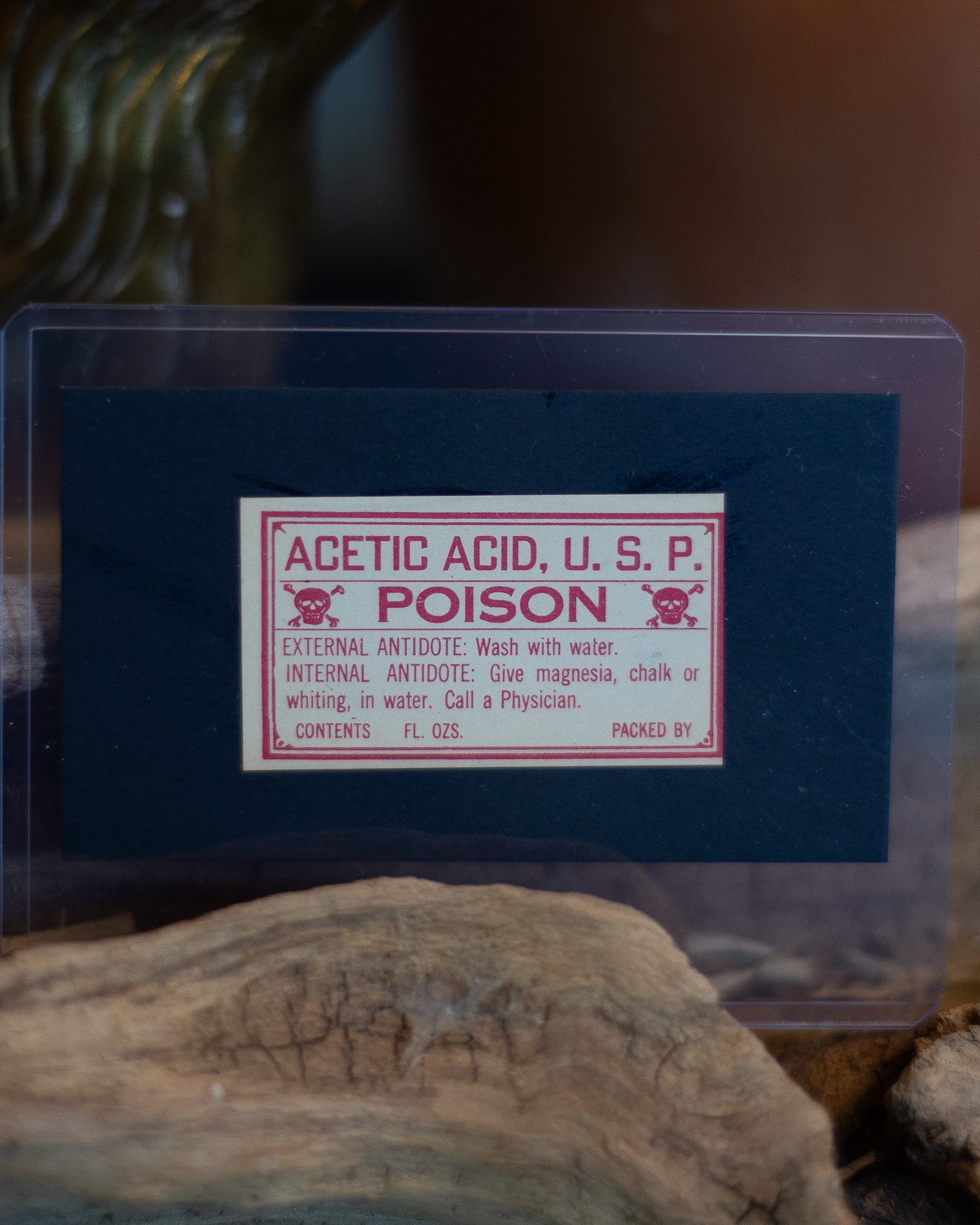 Antique Poison Labels