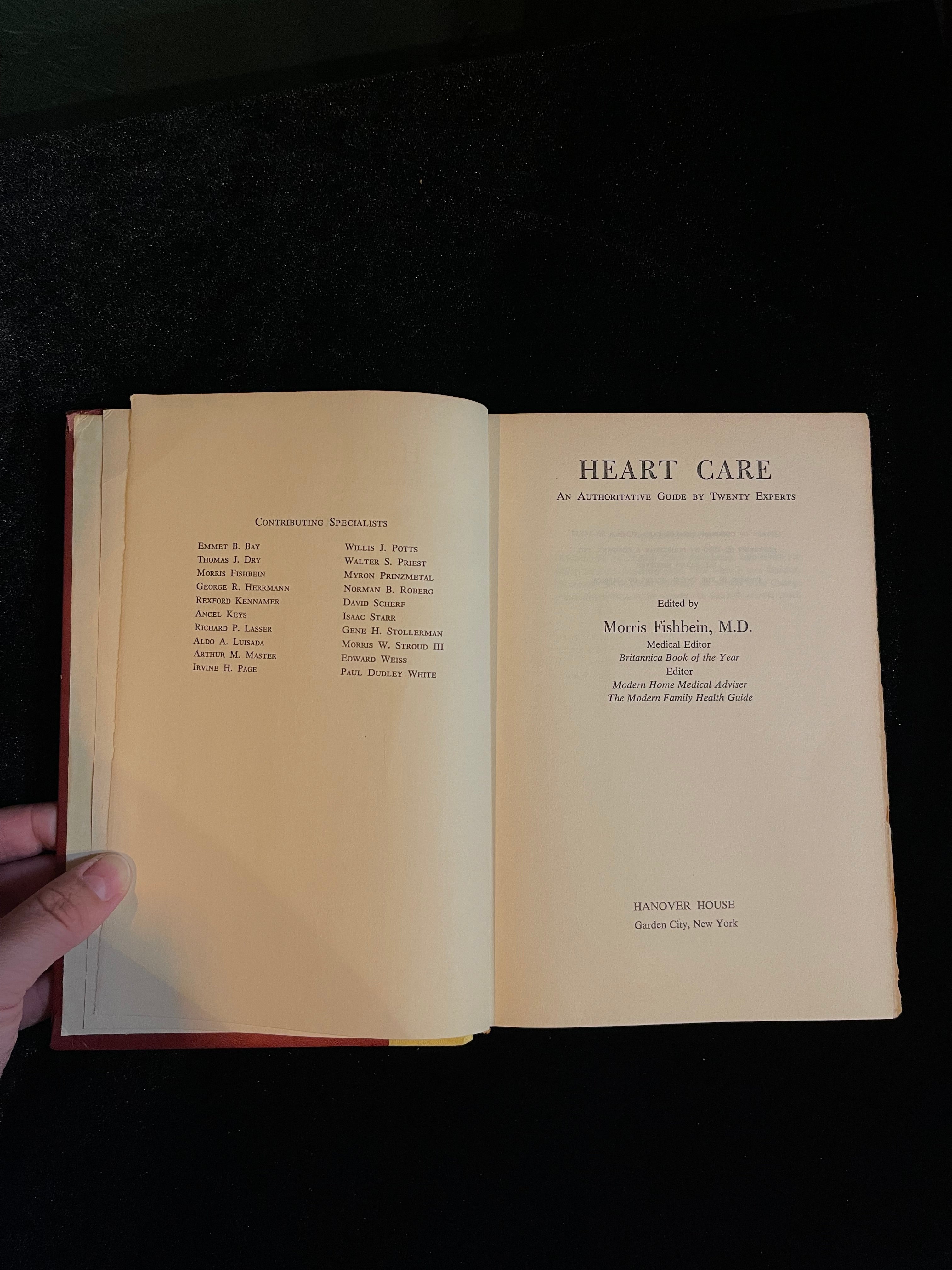 Heart Care Book, 1960