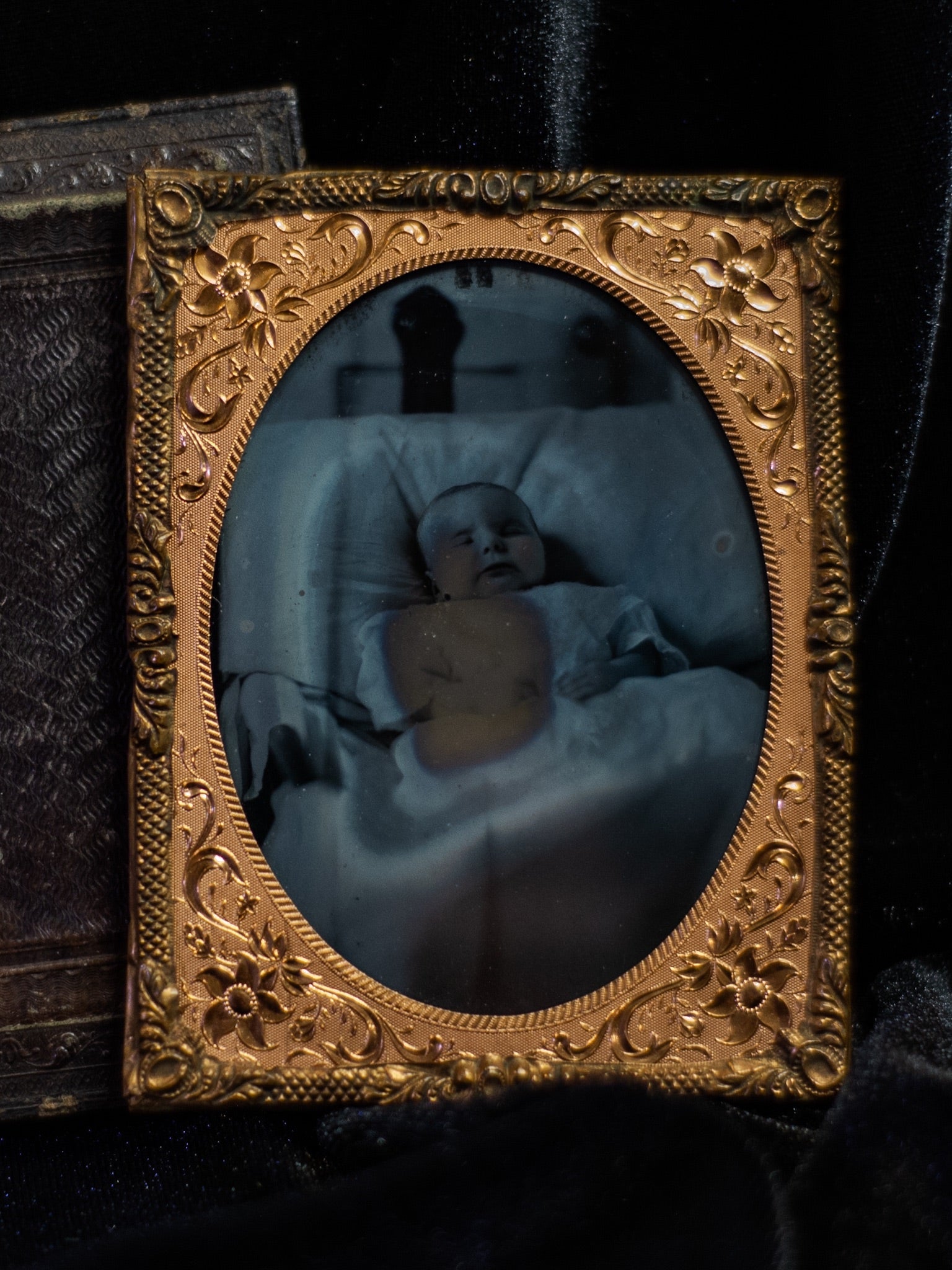 Ambrotype of Post Mortem Infant, Amelia