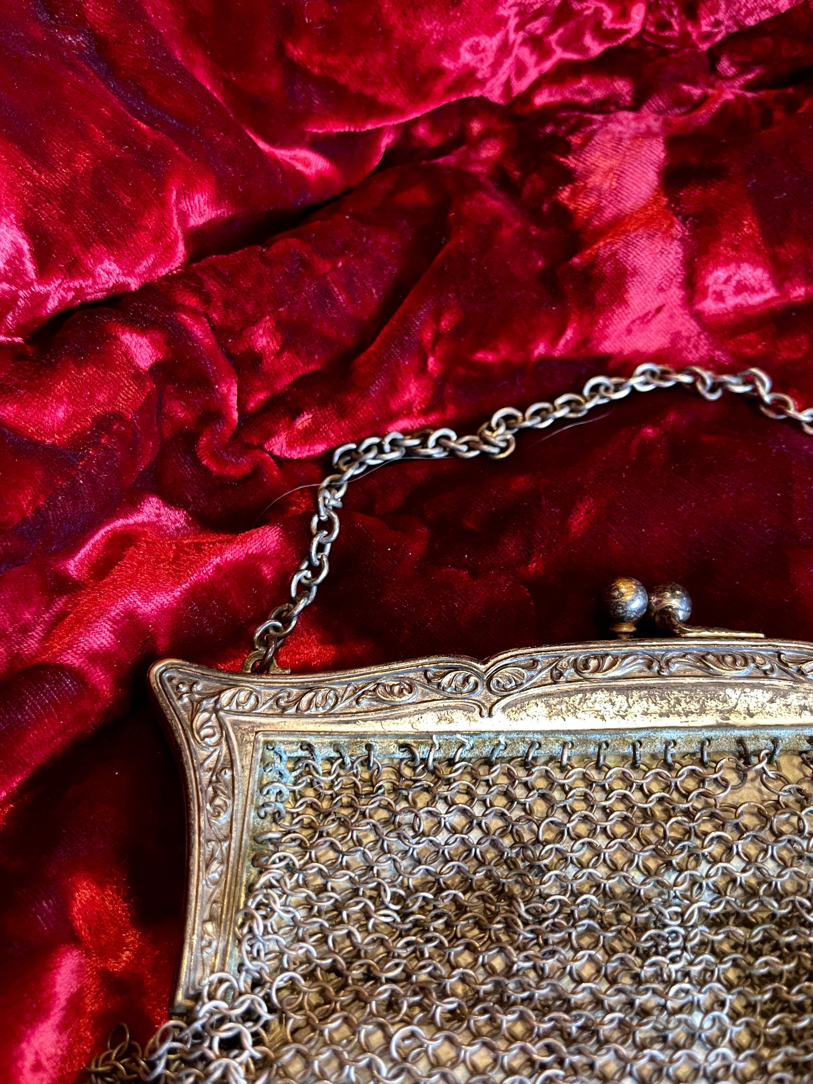 Antique Chainmail Purse