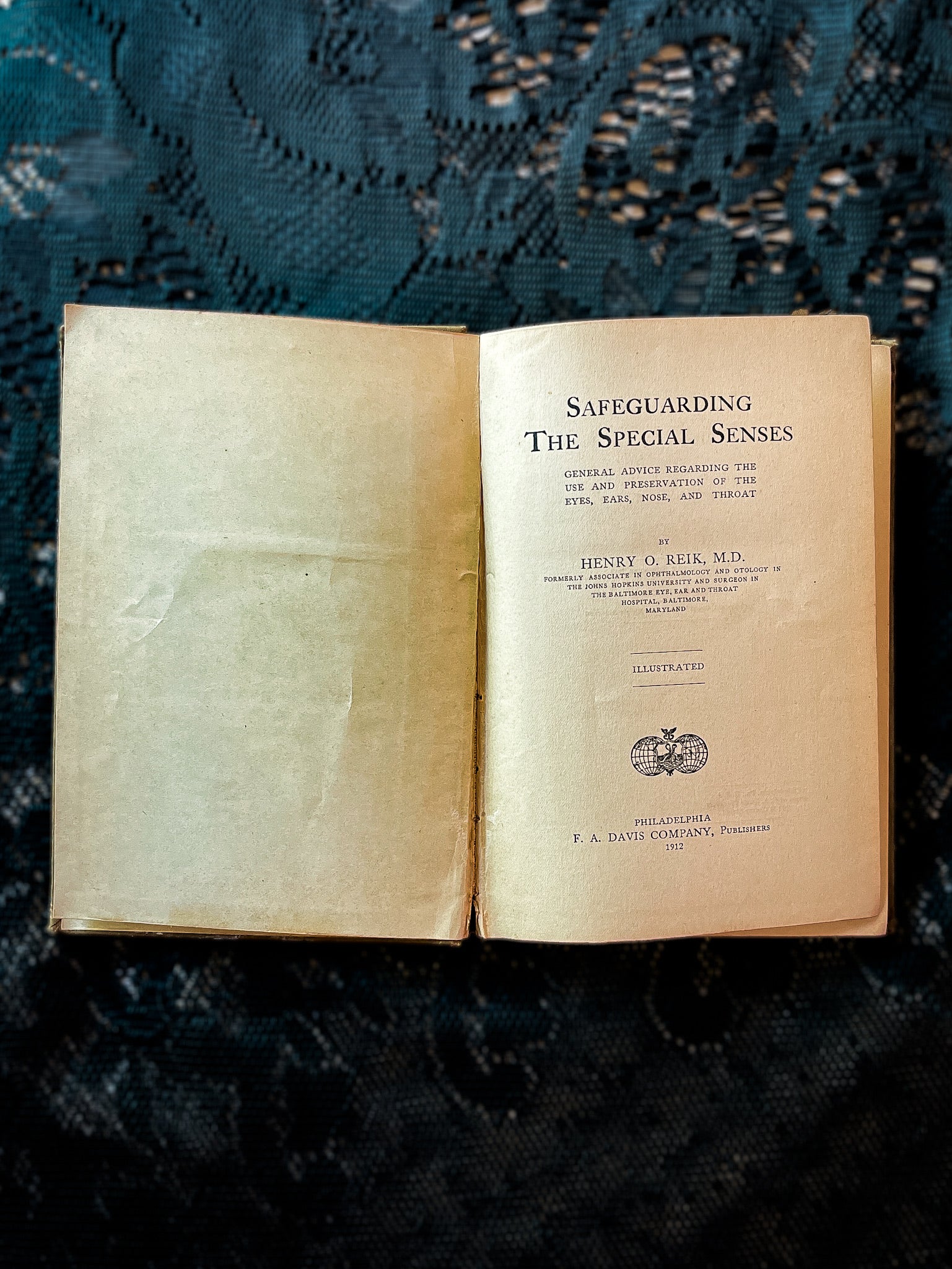 Safeguarding the Special Senses, 1912