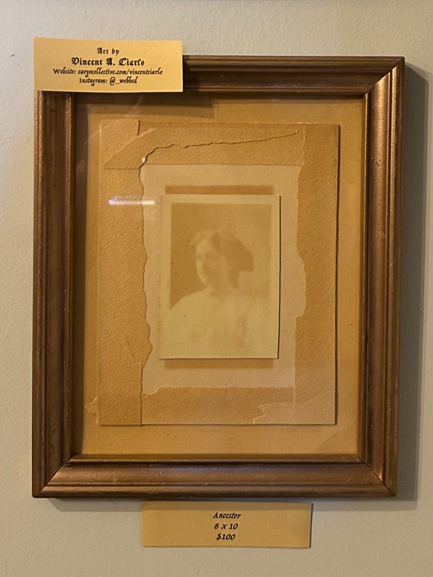 'Ancestor' by Vincent Ciarlo